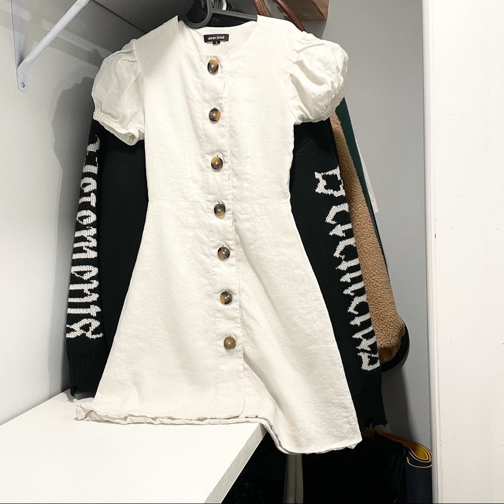 SOLD Dear José White Dress